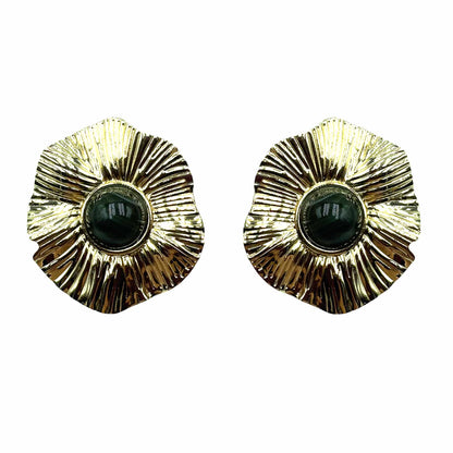 Palestro Milano Orecchini Verde Scuro Samira