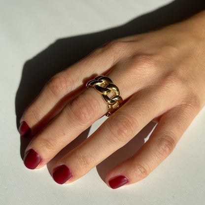 Palestro Milano Anelli 8 us (18mm) / Gold Abbraccio