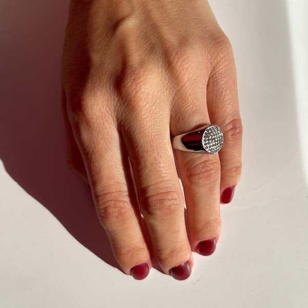 Palestro Milano Anelli 5 us (16mm) / Silver Sienna