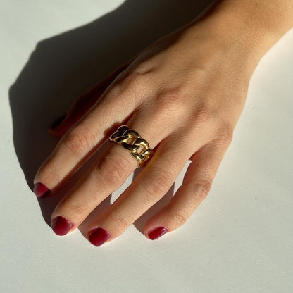 Palestro Milano Anelli 7 us (17mm) / Gold Abbraccio