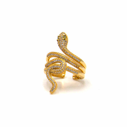 Palestro Milano Anelli Anello Serpente di Zirconi