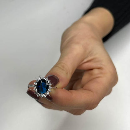 Palestro Milano Anelli Gold / Blu Oceano / 5 us (16mm) Kate