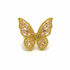 Palestro Milano Anelli Gold Pink Ali di Farfalla