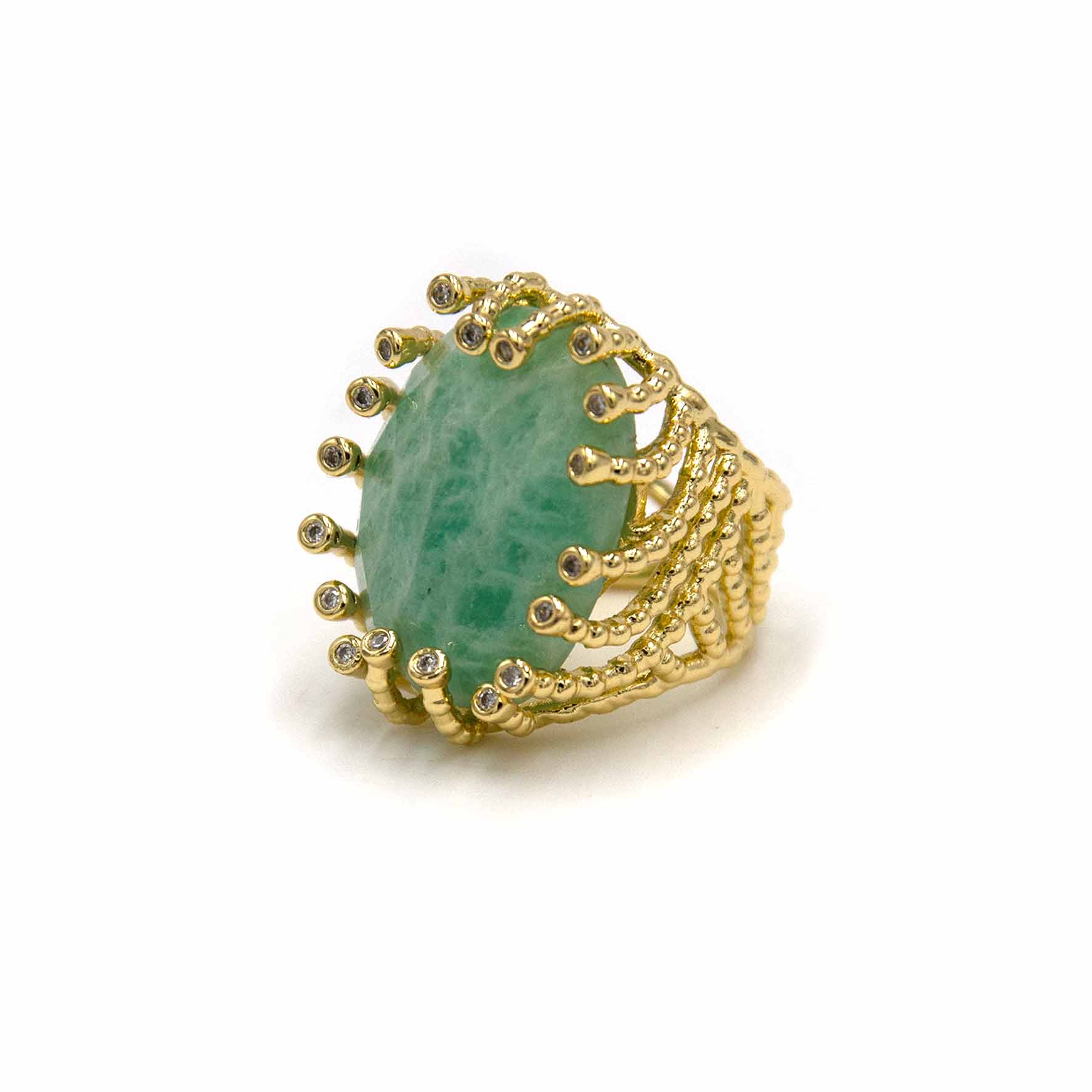 Palestro Milano Anelli Verde Acqua Ambra