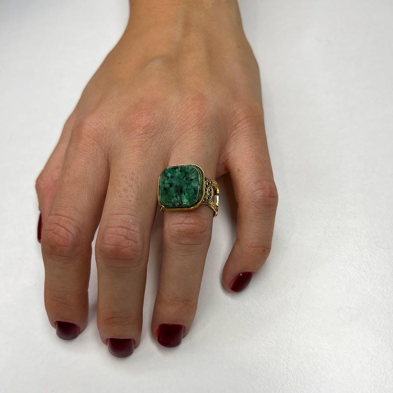 Palestro Milano Anelli Verde bottiglia Duca