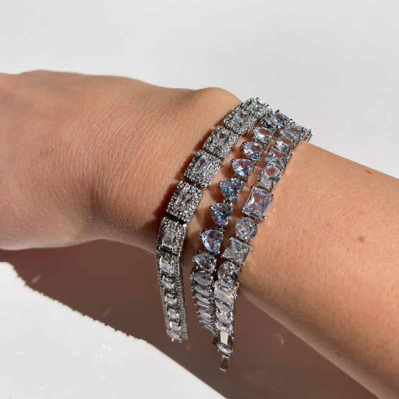 Palestro Milano Bracciali Bracciale Pietre Geometriche