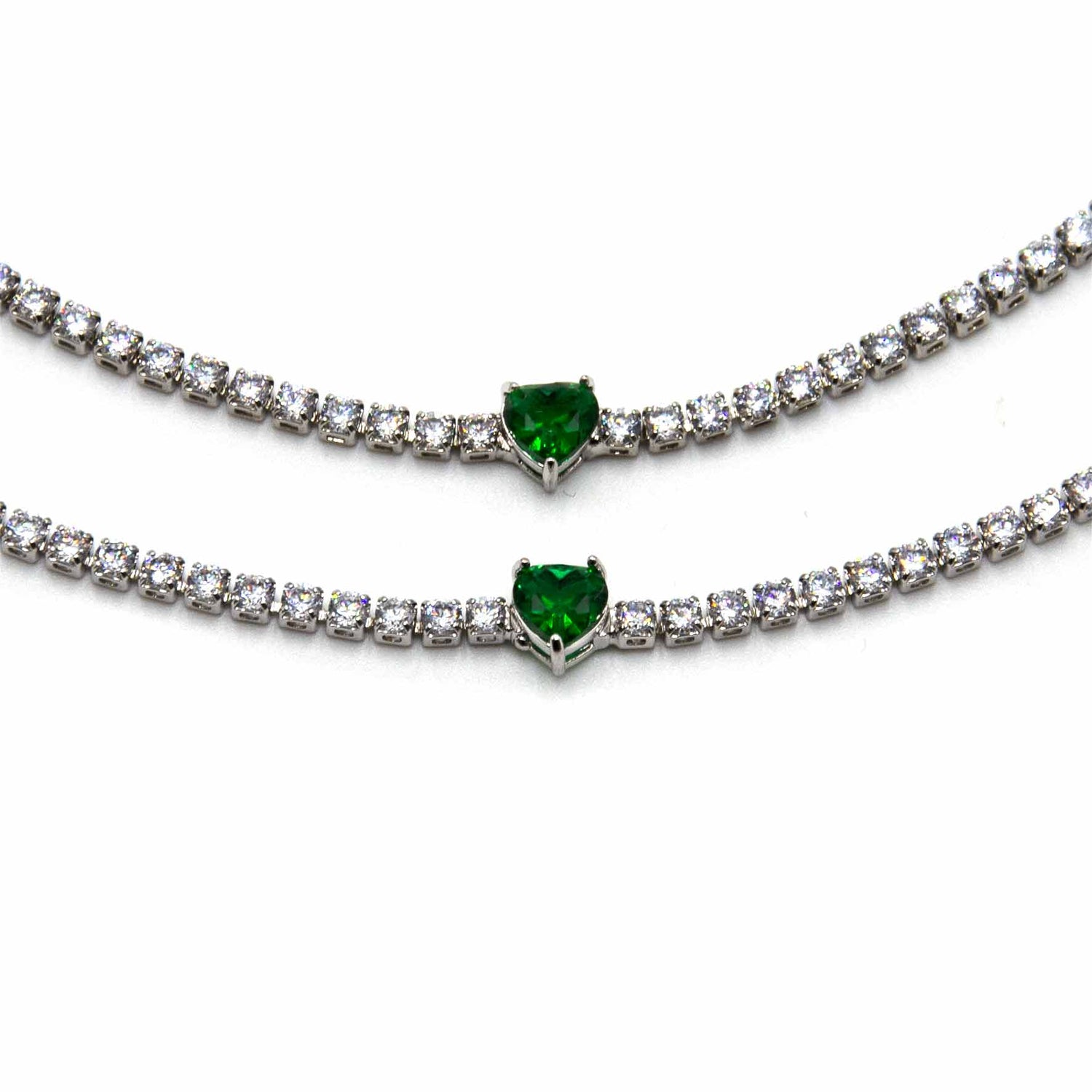 Palestro Milano Bracciali Bracciale Tennis cuore