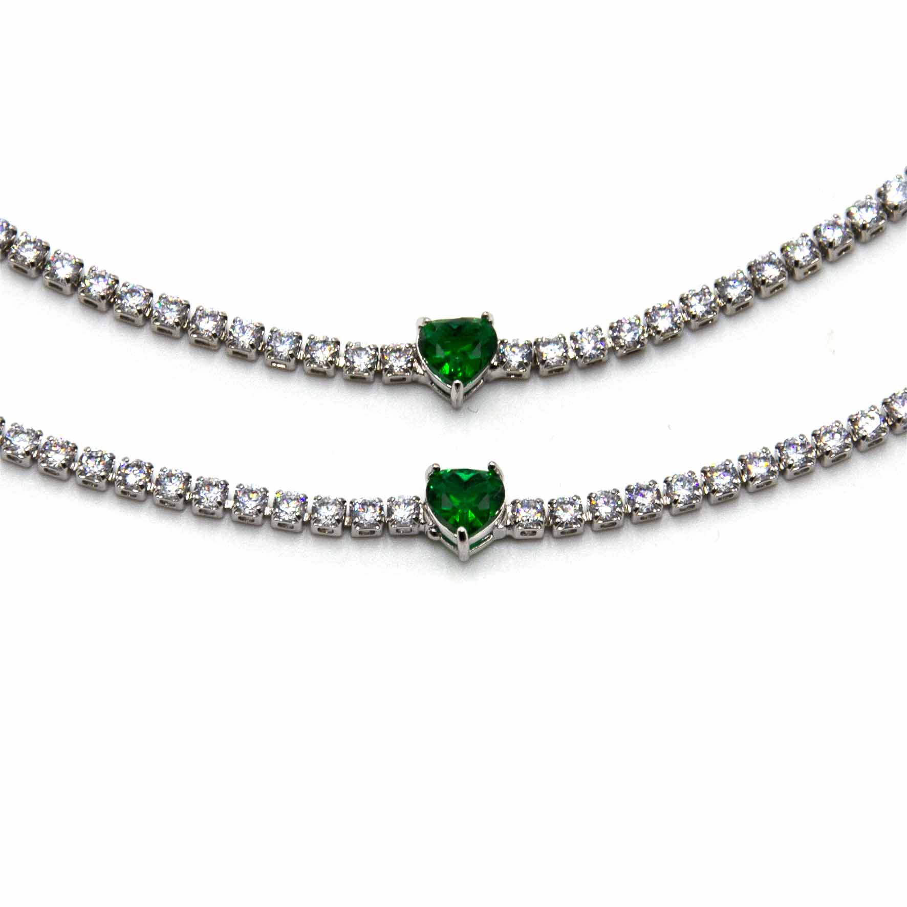 Palestro Milano Bracciali Bracciale Tennis cuore