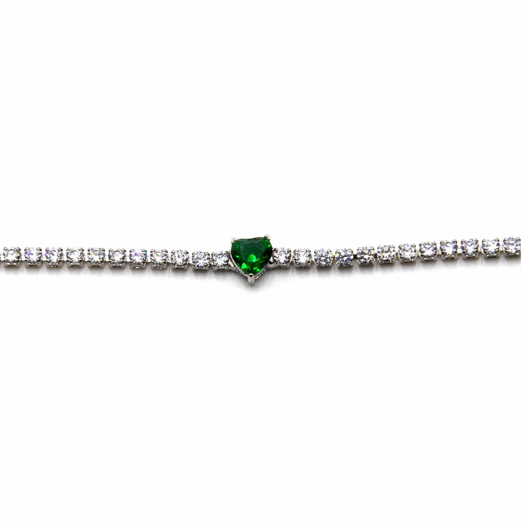 Palestro Milano Bracciali Bracciale Tennis cuore