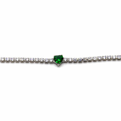 Palestro Milano Bracciali Bracciale Tennis cuore
