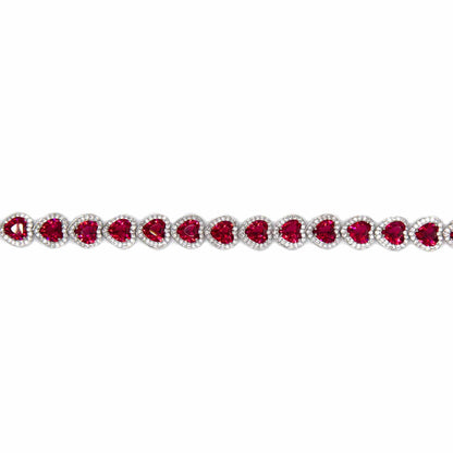 Palestro Milano Bracciali Rosso Rubino Bracciale Cupido
