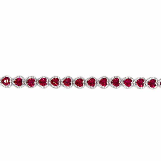 Palestro Milano Bracciali Rosso Rubino Bracciale Cupido