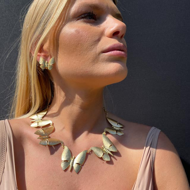 Palestro Milano Collane Armonia di Farfalle Set