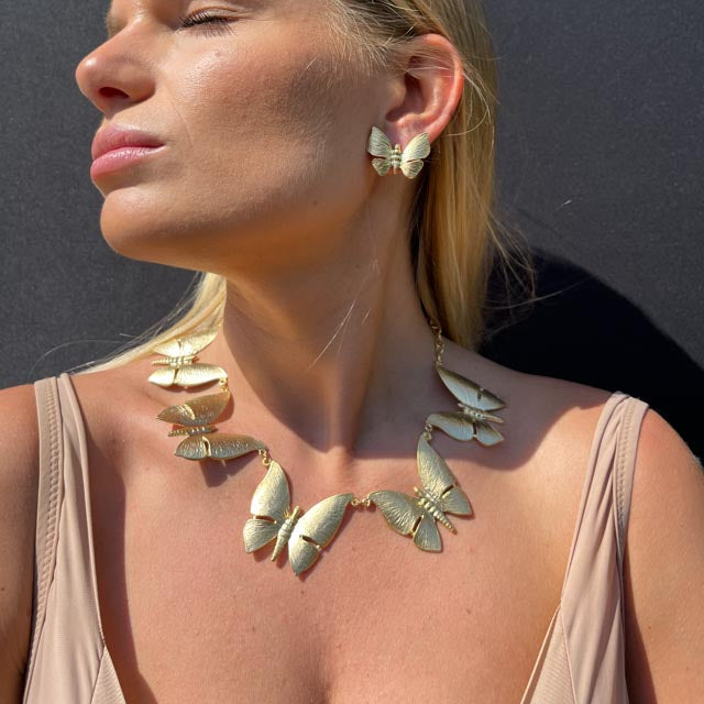 Palestro Milano Collane Armonia di Farfalle Set