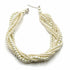 Palestro Milano Collane Classic White Intreccio di Perle