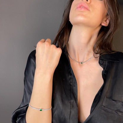 Palestro Milano Collane Collana Tennis cuore