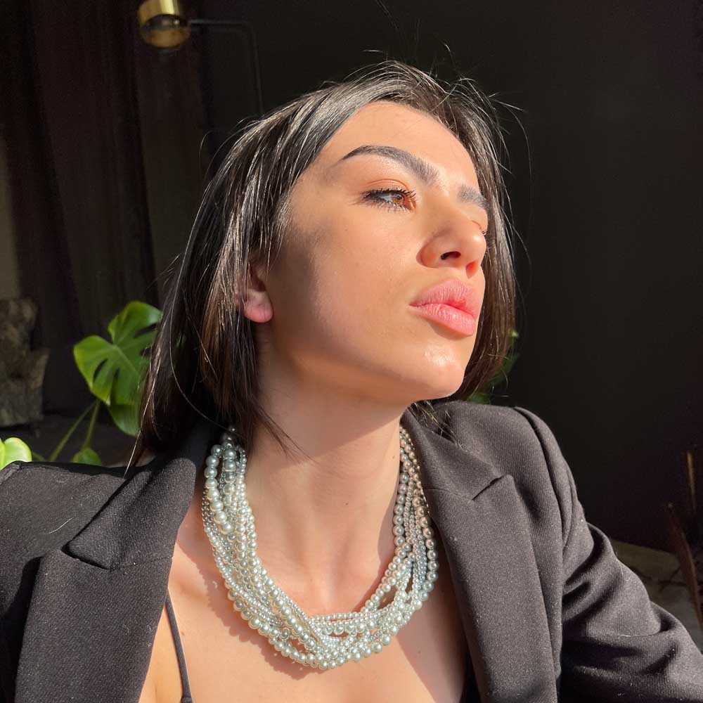 Palestro Milano Collane Intreccio di Perle