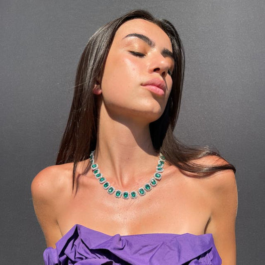 Palestro Milano Collane Verde Smeraldo Cambridge