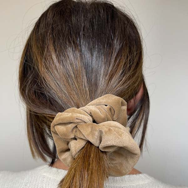Palestro Milano Fasce per capelli/cerchietti Cappuccino Fiocchetti in Velluto