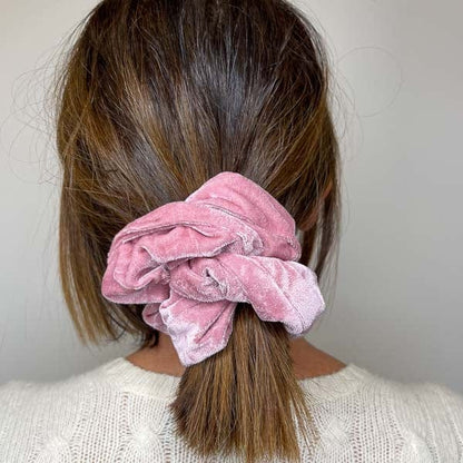 Palestro Milano Fasce per capelli/cerchietti Rosa tenue Fiocchetti in Velluto