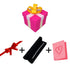Palestro Milano Kit Regalo per Bracciale/Collana a catena Box + Kit Regalo (borsetta con fiocchetto e biglietto di auguri) - vale per un prodotto
