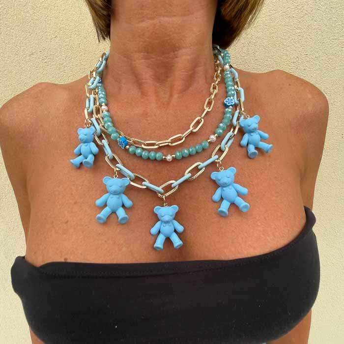 Palestro Milano Light Blue Teddy