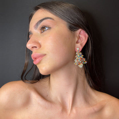 Palestro Milano Orecchini Alberello di Natale