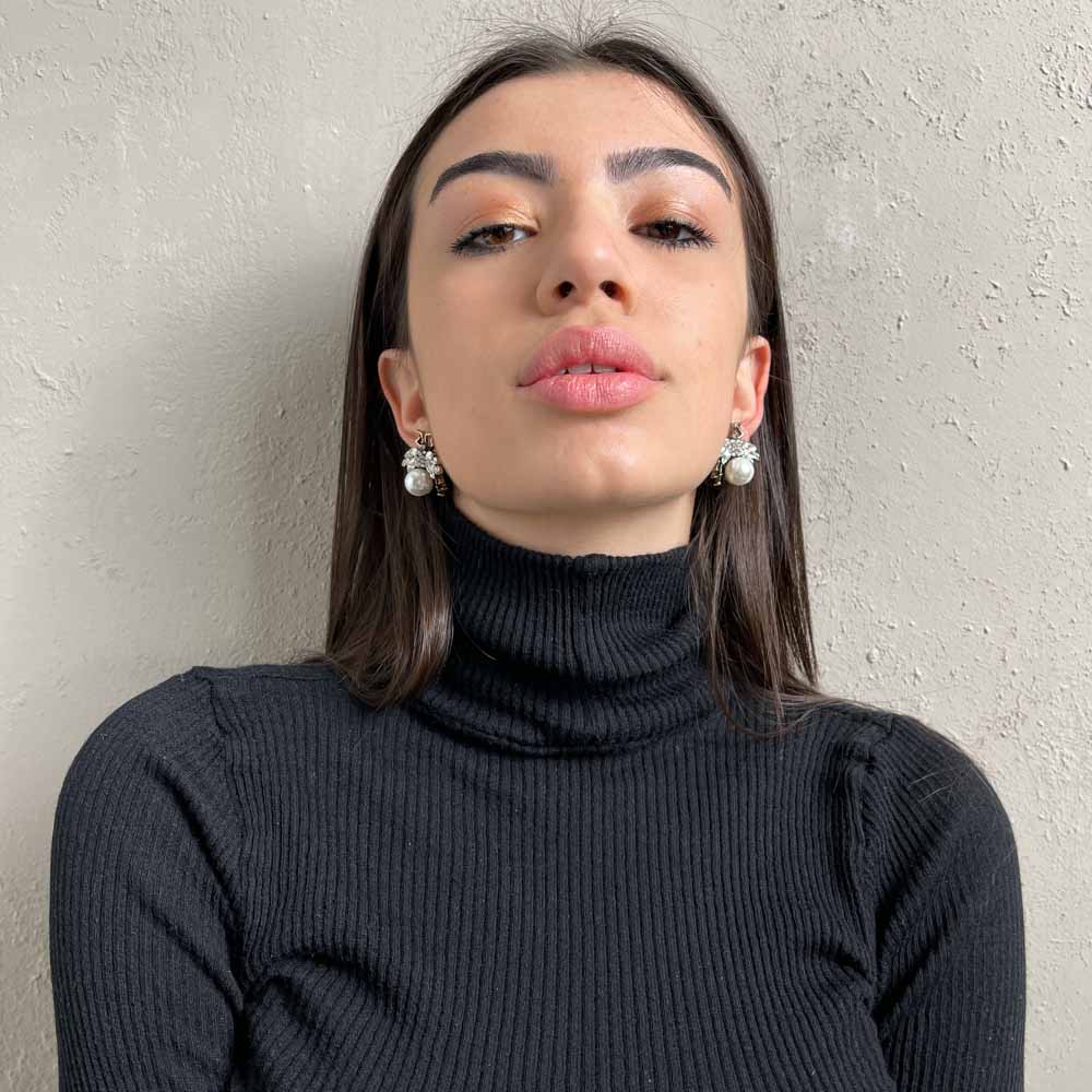 Palestro Milano Orecchini Ape Regina Big Perla