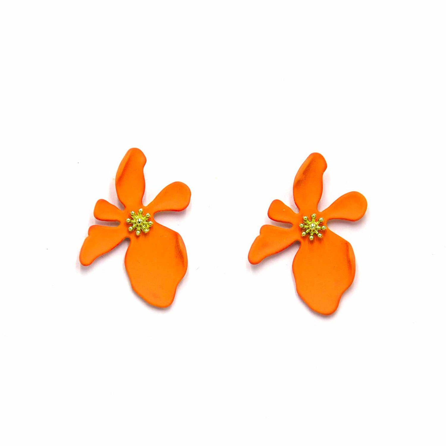 Palestro Milano Orecchini Arancio Penelope