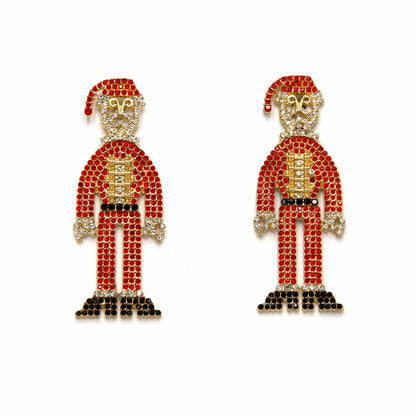 Palestro Milano Orecchini Babbo Natale a figura intera