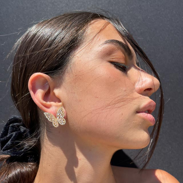 Palestro Milano Orecchini Baby Farfalle