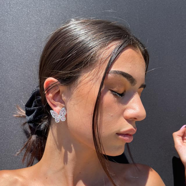 Palestro Milano Orecchini Baby Farfalle