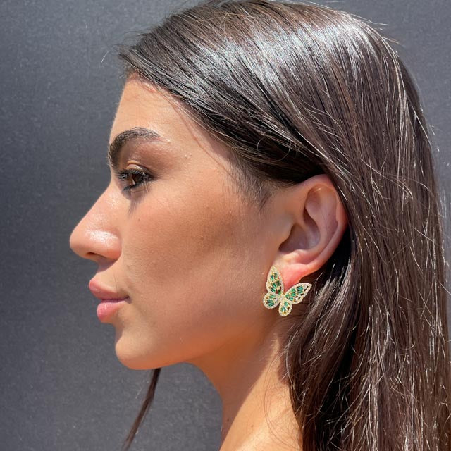 Palestro Milano Orecchini Baby Farfalle