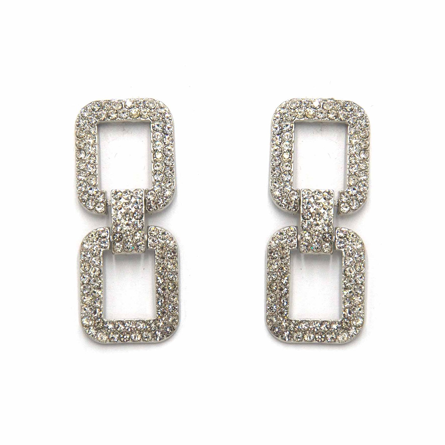 Palestro Milano Orecchini Base Silver Politeama