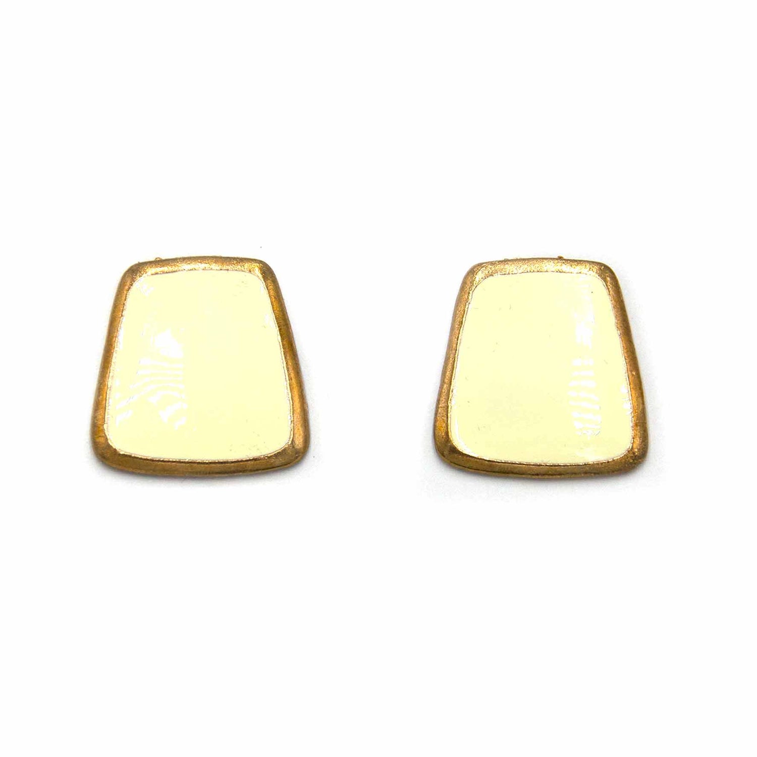 Palestro Milano Orecchini Bianco Crema Dolce Vita