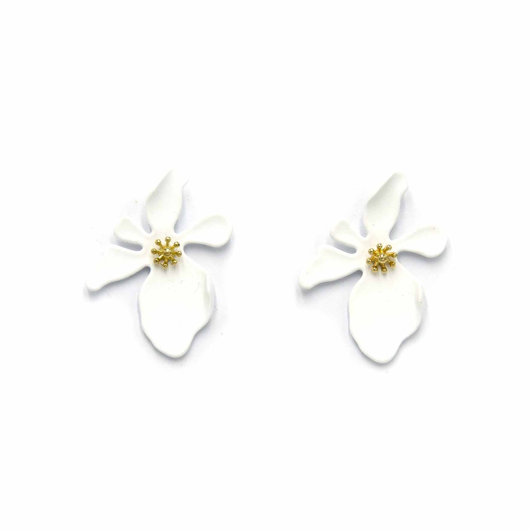 Palestro Milano Orecchini Bianco Penelope