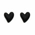 Palestro Milano Orecchini Black is Black Cuoricini Colorati