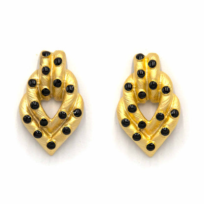 Palestro Milano Orecchini Black Matt (opaco) Anastasia