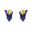 Palestro Milano Orecchini Blu Notte Grappoli d&