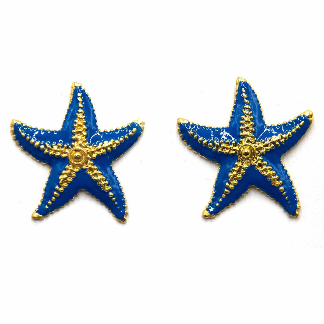 Palestro Milano Orecchini Blu Oceano Stelle Marine Colorate - New Colors 2025