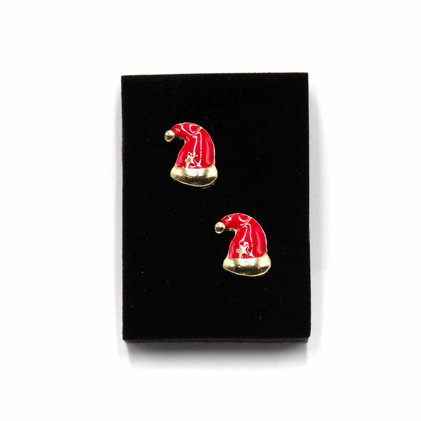 Palestro Milano Orecchini Cappellino di Natale