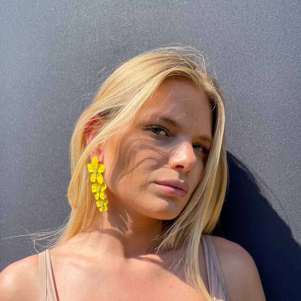 Palestro Milano Orecchini Cascata di Fiori