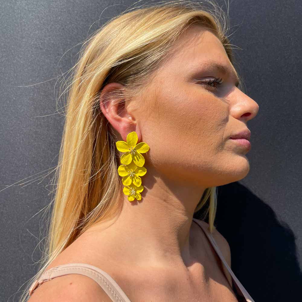 Palestro Milano Orecchini Cascata di Fiori