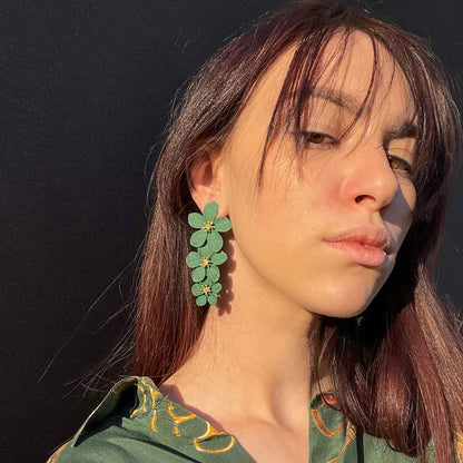 Palestro Milano Orecchini Cascata di Fiori