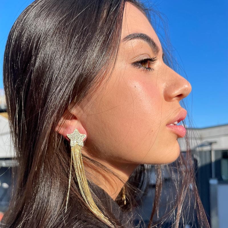 Palestro Milano Orecchini Cascata di Stelle