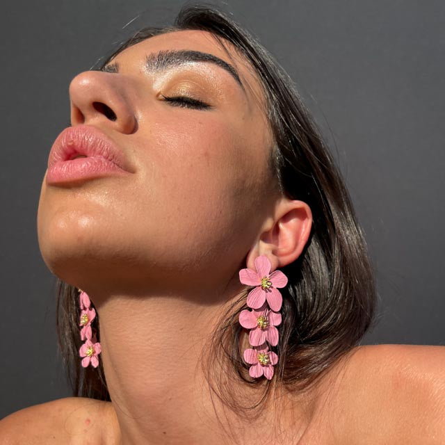 Palestro Milano Orecchini Cascata di Tre Fiori