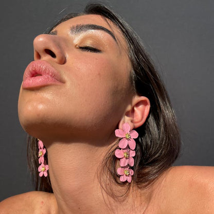 Palestro Milano Orecchini Cascata di Tre Fiori