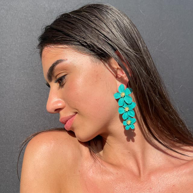 Palestro Milano Orecchini Cascata di Tre Fiori