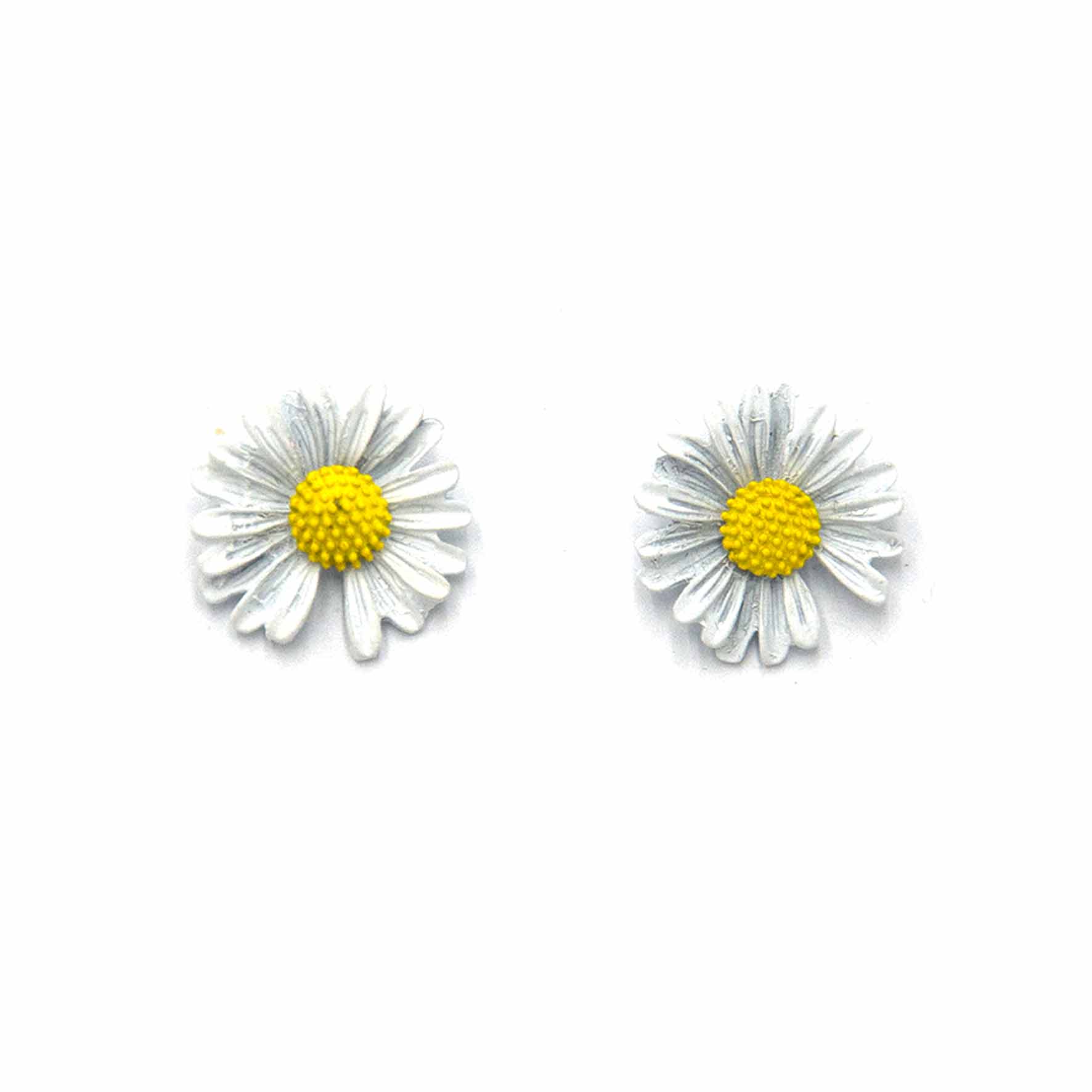Palestro Milano Orecchini Classic white Margherite mini