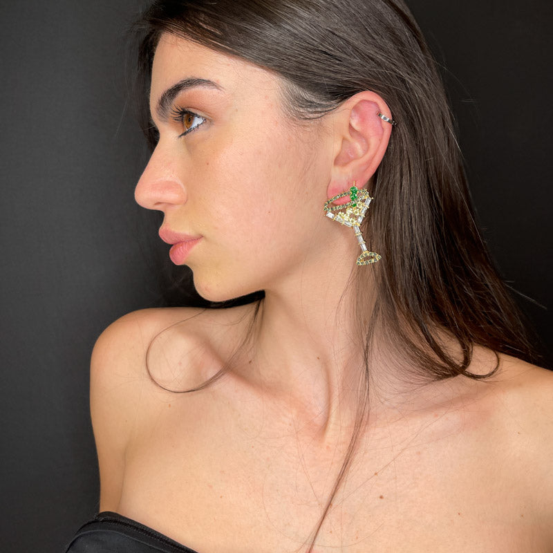 Palestro Milano Orecchini Cocktail